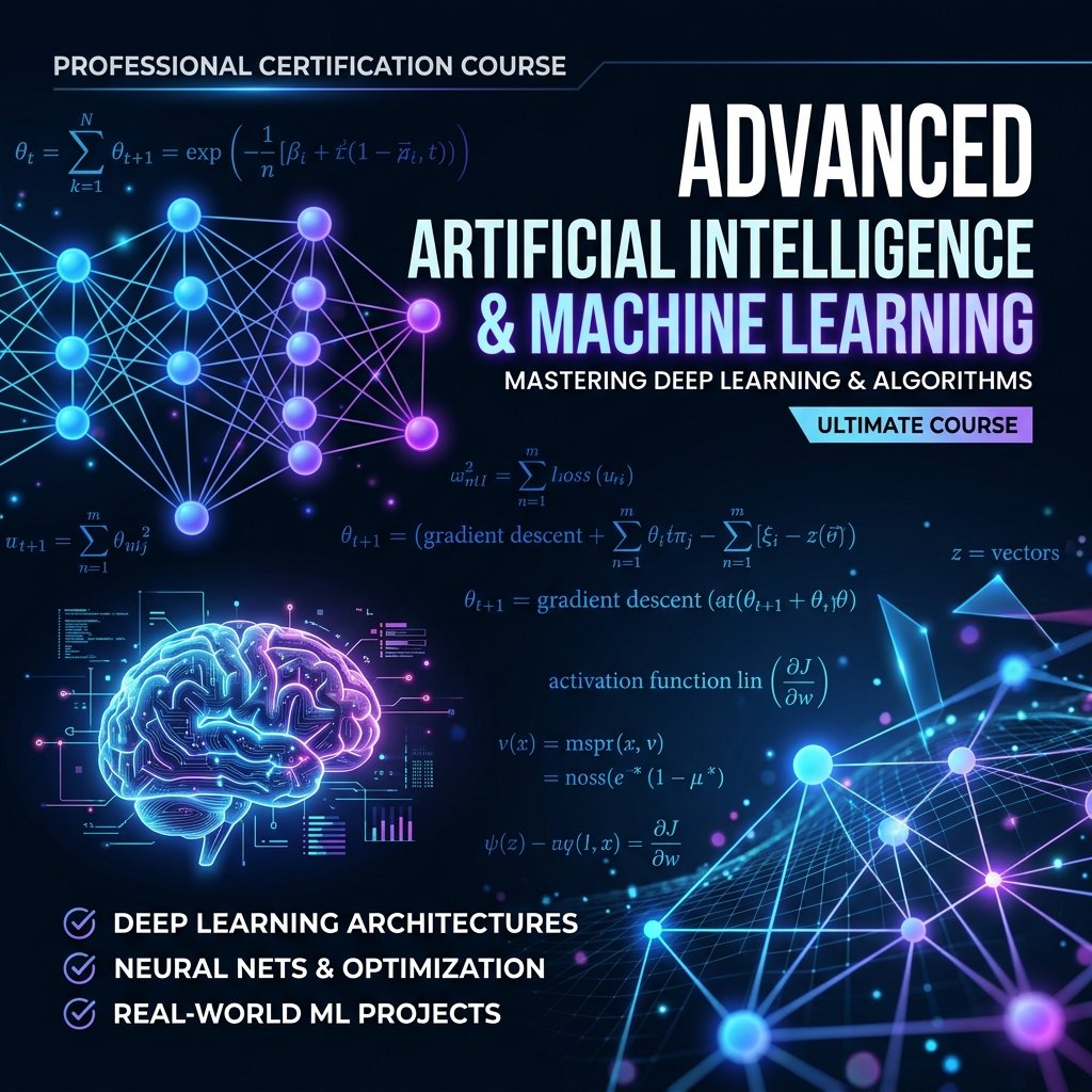 Advanced AI & Machine Learning: Theory to Practice